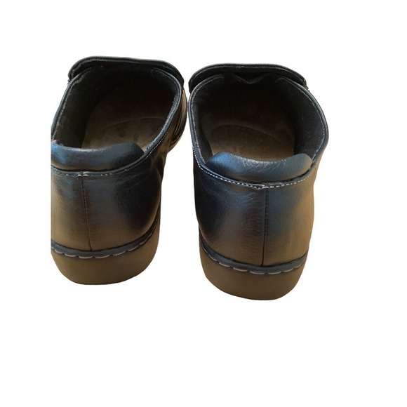 CLARKS COLLECTION ULTIMATE COMFORT WOMEN’S CORA BLACK LEATHER SHOES 12M NWOB - Picture 5 of 9